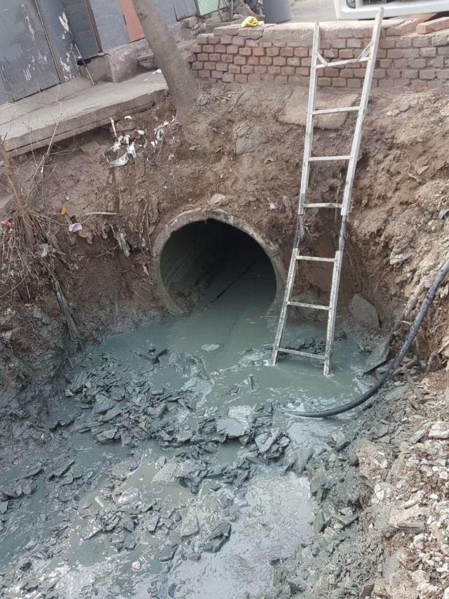 万城镇管道清洗