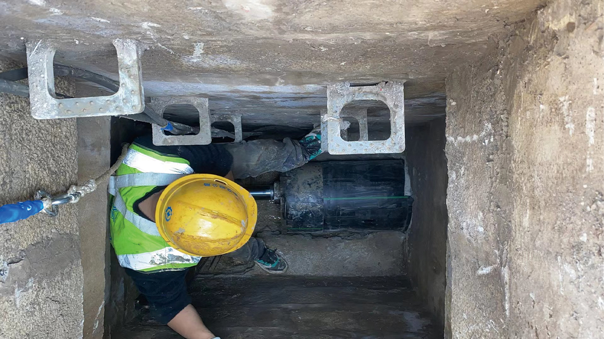 万城镇HDPE短管内衬法